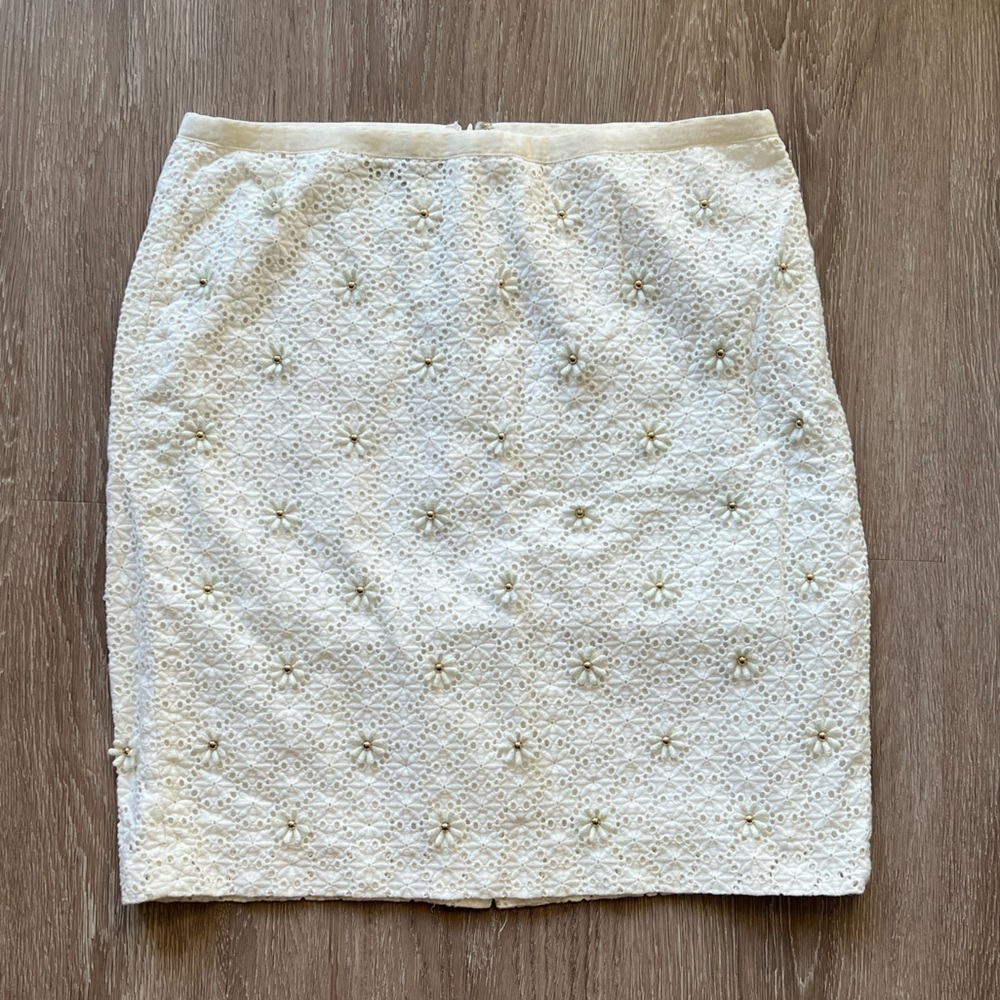 Talbots Eyelet Skirt